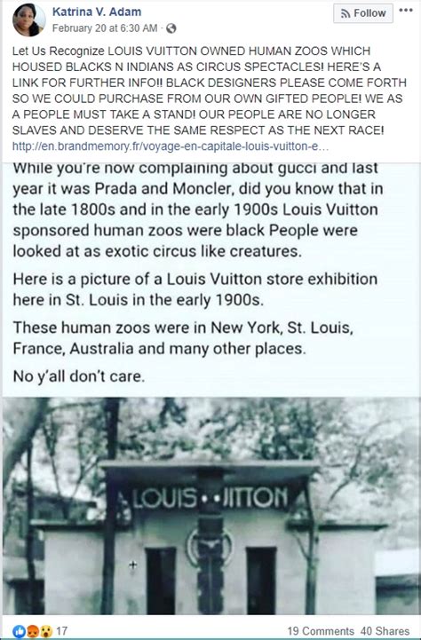 louis vuitton black zoos